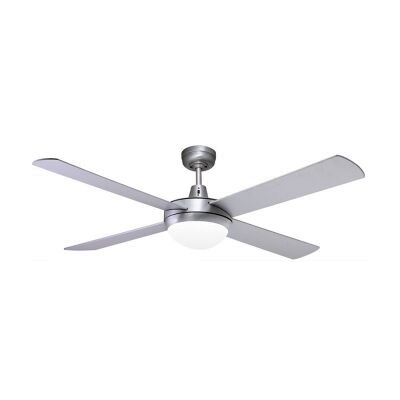 Martec Lifestyle AC Ceiling Fan with Light, 130/52", Brushed Aluminium