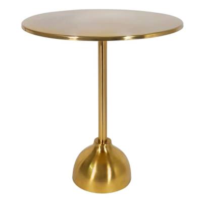 Brasso Metal Round Side Table