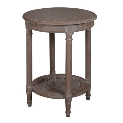 Polo Wooden Round Occassional Table - Oak Wash