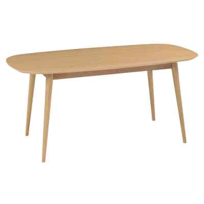 Stockholm Wooden Extension Dining Table, 175-215cm