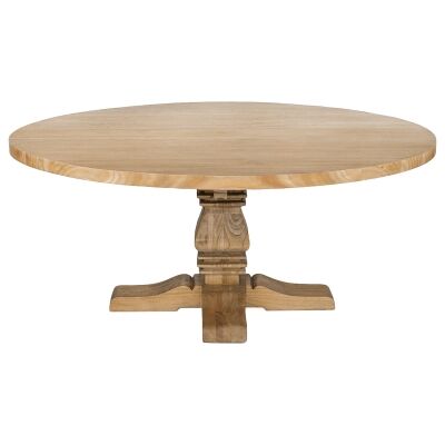 Charleston Mindi Wood Round Pedestal Dining Table, 120cm