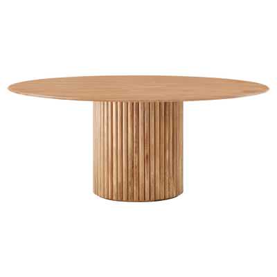 Cosmos Round Dining Table, 150cm, Oak