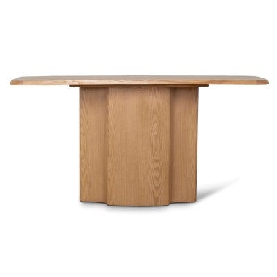 Arbion Elm Timber Console Table, 160cm, Natural