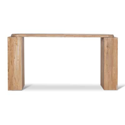 Noland Elm Timber Console Table, 160cm