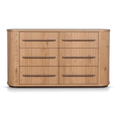 Camillo Wooden 6 Drawer Chest