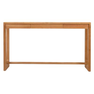 Alme Wooden Console Table, 150cm, Natural