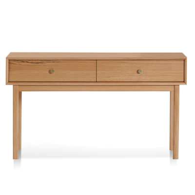 Brietta Messmate Timber Console Table, 130cm