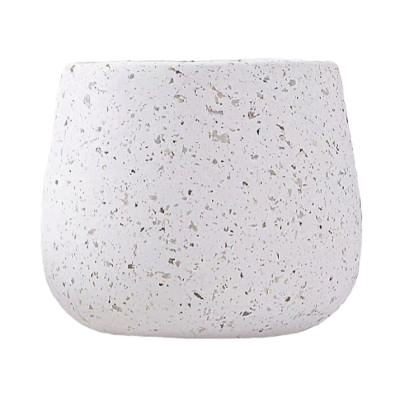Cosima Terrazzo Planter Pot, Large, White