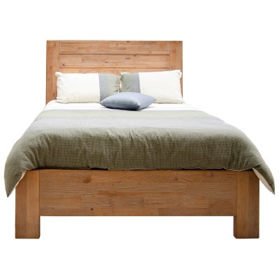 Barrio Mountain Ash Timber Bed, Queen