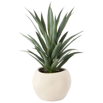 Rogue Artificial Yucca Plant in Lyon Pot