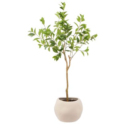 Rogue Artificial Ficus Tree in Lyon Planter, 125cm