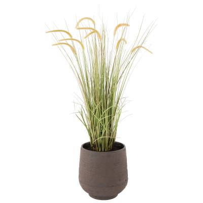 Rogue Artificial Grass Plant in Trillium Planter, Small