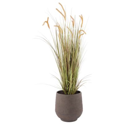 Rogue Artificial Grass Plant in Trillium Planter, Large