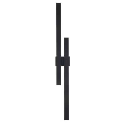 Ebiza IP65 Indoor / Outdoor LED Wall Light, 2 Light, CCT, Black