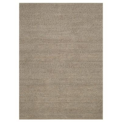 Eco Weave Hand Loomed Modern Wool & Jute Rug, 290x200cm, Sage