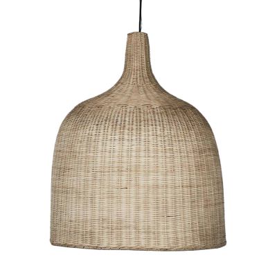 Wentworth Rattan Pendant Light, Bell