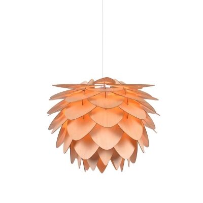 Zara Wooden Pendant Light, Natural
