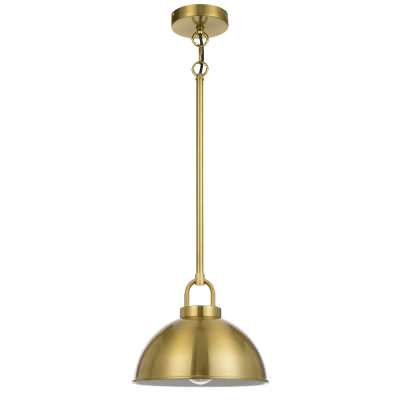 Emerson Iron Pendant Light, Small, Antique Gold