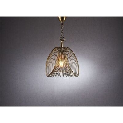 Baker Metal Pendant Light - Small