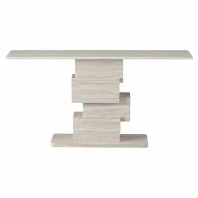 Talvine Artificial Stone Top Console Table, 150cm