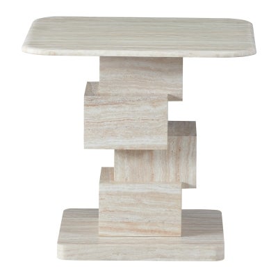 Talvine Artificial Stone Top Side Table