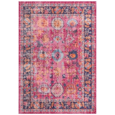 Eternal Whisper Corners Turkish Made Oriental Rug, 300x400cm, Pink