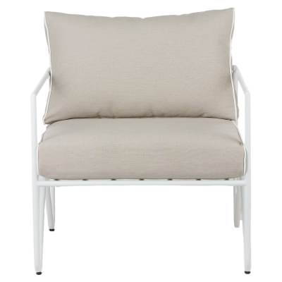 Amalfi Lloyd Fabric & Metal Outdoor Armchair