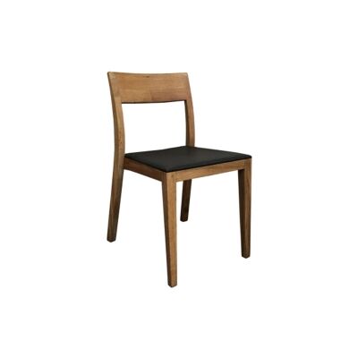 Kerleo Timber Stackable Dining Chair, Antique Oak