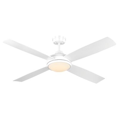 Airnimate Indoor / Outdoor AC Ceiling Fan with CCT LED Light, 132cm / 52