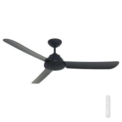 Brooke Indoor / Outdoor DC Ceiling Fan, 128cm/50'', Black