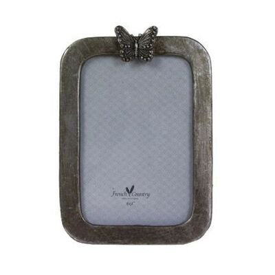 Butterfly Resin Photo Frame, 4x6"