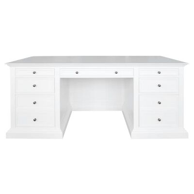 White online desk 180cm