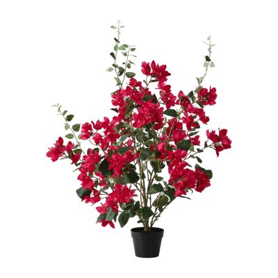 Forestia Potted Artificial Bougainvillea Plant, 87cm, Fuschia Flower