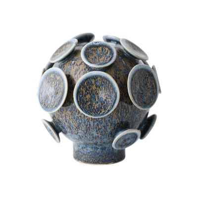 Olavi Ceramic Vase, Small, Whirlpool