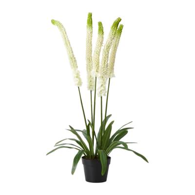 Forestia Potted Artificial Lily Foxtail Plant, 105cm