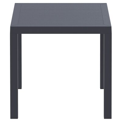 Siesta Ares Indoor / Outdoor Square Dining Table, 80cm, Anthracite