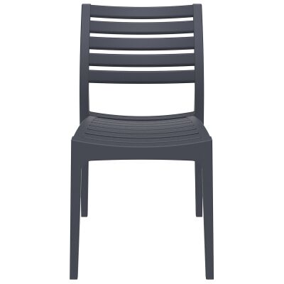 Siesta Ares Commercial Grade Indoor / Outdoor Dining Chair, Anthracite