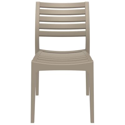Siesta Ares Commercial Grade Indoor / Outdoor Dining Chair, Taupe