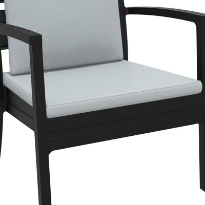 Siesta Artemis Armchair Indoor / Outdoor Seat Cushion, Light Grey