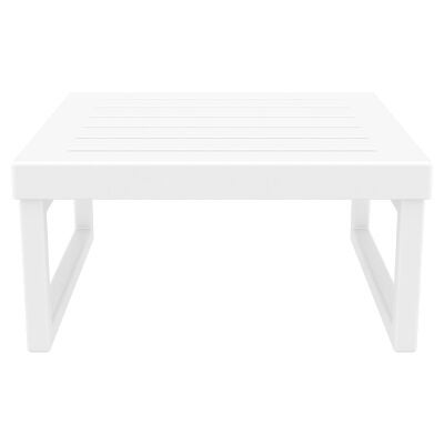 Siesta Mykonos Outdoor Coffee Table, 65cm, White