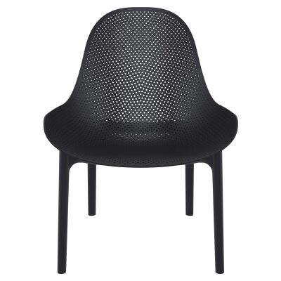 Siesta Sky Indoor / Outdoor Lounge Chair, Black