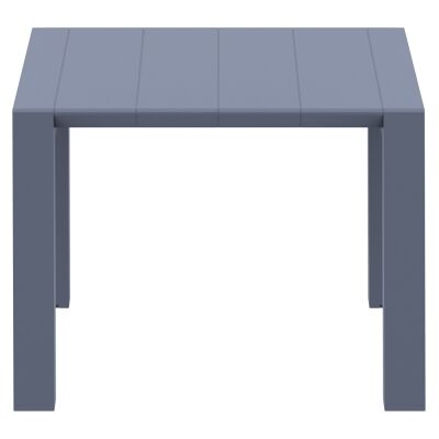 Siesta Vegas Commercial Grade Outdoor Extendible Dining Table, 100-140cm, Grey