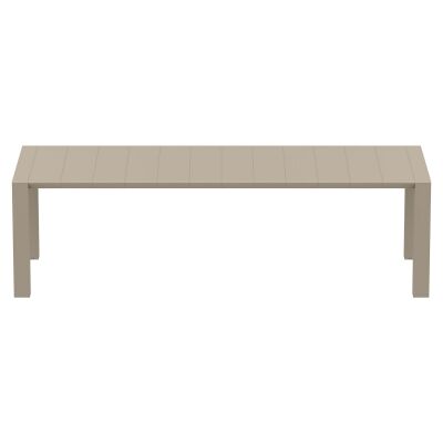 Siesta Vegas Commercial Grade Outdoor Extendible Dining Table, 260-300cm, Taupe