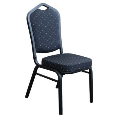 Durafurn Commercial Grade Fabric Function Chair, Black