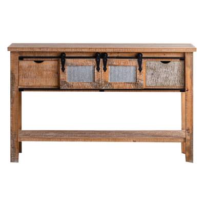 Martha Timber Tall Console Table, 140cm