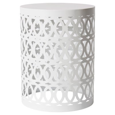 Jazelle Metal Round Accent Stool / Side Table