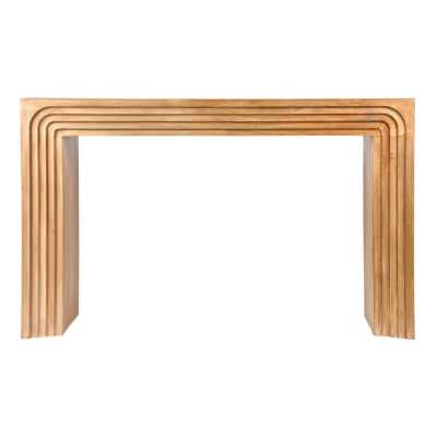 Babillon Mindi Wood Console Table, 130cm