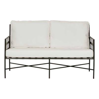 Sheffield Iron Outdoor Lounge, 2 Seater
