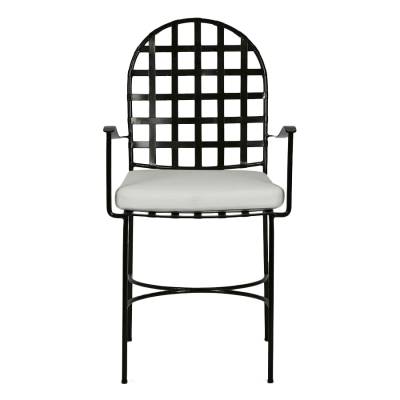 Davenport Iron Outdoor Carver Dining Chair
