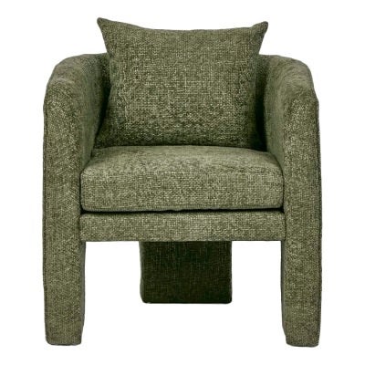 Kennedy Fabric Armchair, Green